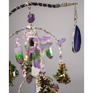 WHIMSEE ELEMENTS IN MOTION KINETIC MOBILE CRYSTAL SCULPTURE - ElementsInMotion